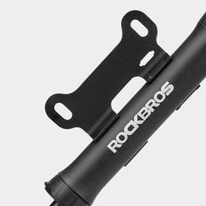 ROCKBROS TM-1701P 80 PSI minipump Presta ja Schrader ventiilidele – värv: must