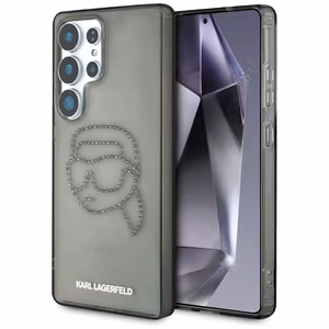 Ümbris Karl Lagerfeld Rhinestones Karl Head Logo Samsung Galaxy S25 Ultra must