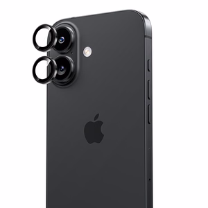 Benks Tempered glass DR Sapphire Lens Protector on camera for Iphone 17 (lens 2 pieces) black