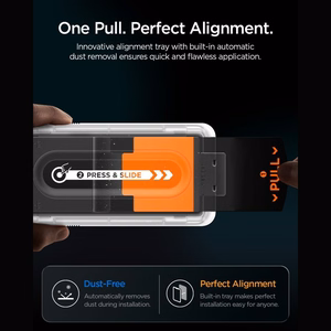Spigen Glas.tR EZ Fit Pro HD AC privaatsusfiltriga karastatud kaitseklaas mudelile iPhone 18 Pro Max