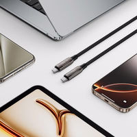 Tech-Protect UB10T Ultraboost USB-C PD240W/QC4.0 Kaabel 100cm - Must