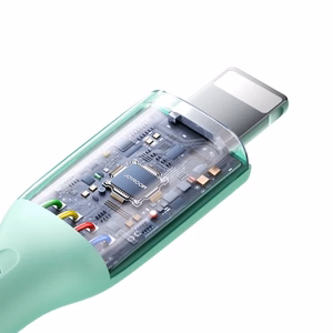USB kaabel Joyroom SA34-AL3 roheline Lightning 100cm