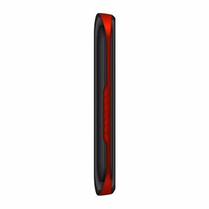 Maxcom MM 428 L GSM mobiiltelefon, must ja punane