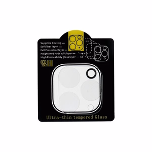 5D Full Glue kaameraobjektiivide karastatud klaas iPhone 11 Pro