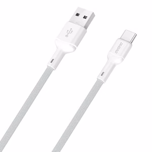 Dudao L9T 5A USB-A - USB-C Kaabel 1m - valge