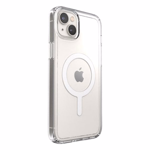 Speck Gemshell + MagSafe ümbris seadmele iPhone 15 Plus / 14 Plus, Microban mikroobivastase kaitsega, läbipaistev