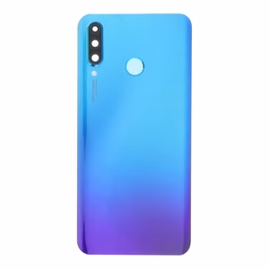 Tagakaas Huawei P30 Lite Peacock Sinine su kameros stikliuku 48MP HQ