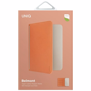 Uniq Belmont RFID Blocking Passport Ümbris - Ivory