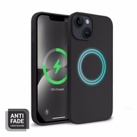 Crong Color Cover Magnetic - iPhone 14 / iPhone 13 MagSafe ümbris (must)