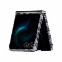 Benks Magnetic Armor Vichy Spin Kevlar Ümbris 1000D (BK48) jaoks Samsung Galaxy Z Flip 7 must