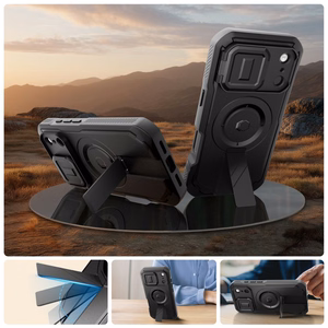 Tech-Protect Kevlar MagSafe Ümbris jaoks iPhone 17 Pro Max - Must