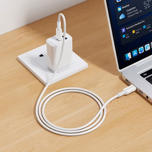 Valge Borofone BX127 Regalo USB-C–USB-C kaabel, 1 m, pakendis 20 tk