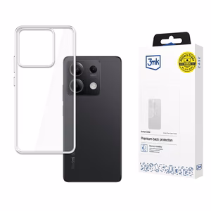 3mk Armor Ümbris jaoks Xiaomi Redmi Note 13 5G - läbipaistev