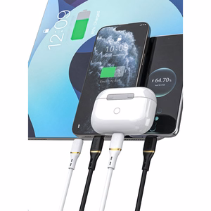 Dudao L25C USB-C - USB-C Silicone Kaabel 60W 1m - valge