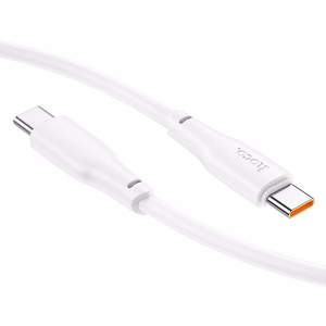 Кабель USB C - USB C Hoco 3A 100W 2 m X93 белый