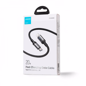 USB kaabel Joyroom S-CL020A10 must Type-C / Lightning 120cm (kuni 20W)