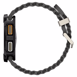 Spigen Rugged Armor Ümbris jaoks Samsung Galaxy Watch 8 44mm - Matt Must