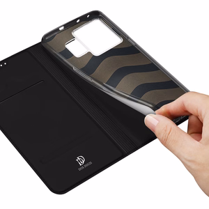 Dux Ducis Skin Pro Ümbris jaoks Realme GT Neo 5 / Realme GT3 Flip Cover Card Wallet Stand must