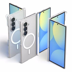 Spigen AirSkin Zero MagFit ümbris Samsung Galaxy Z Fold8 Ultra telefonile – läbipaistev ja valge