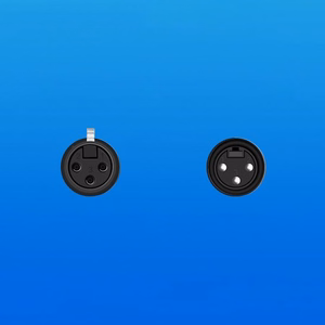 Ugreen AV130 66717 heli XLR (pesa) - XLR (pistik) kaabel mikrofonile / võimendile 2m - must
