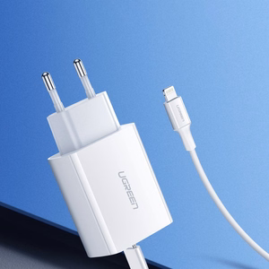 Ugreen USB laadija Power Delivery 3.0 Quick Charge 4.0+ 20W 3A valge (60450)