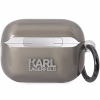 Karl Lagerfeld KKLAP2HNIKTCK Airpods Pro 2 cover must/must Ikonik Karl Lagerfeld
