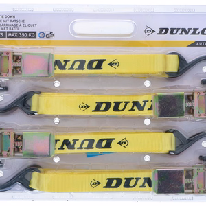 Dunlop koormarihmad pingutitega, 5 m, 350 kg, 4 tk