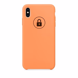 Phone Ümbris "Silicone Ümbris" jaoks iPhone X (XS) / Papaya / in package