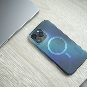 Incase Halo Case MagSafe'i toega ümbris iPhone 16-le, Tidal Ocean värvitoonis