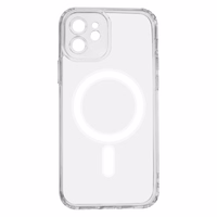 Anti Shock 1,5 mm Mag ümbris jaoks iPhone 12 6,1" läbipaistev camera protection