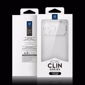DUX DUCIS CLIN kaitseümbris seadmele iPhone 18 Pro Max / 17 Pro Max, värv: läbipaistev