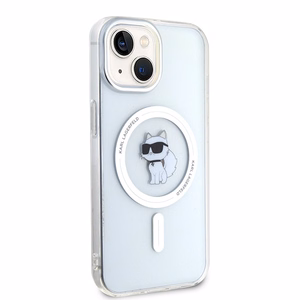 Karl Lagerfeld IML Choupette MagSafe ümbris jaoks iPhone 15 - läbipaistev