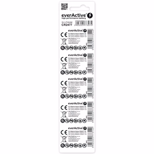 Lithium battery everActive CR2477 - blister 5 pcs.