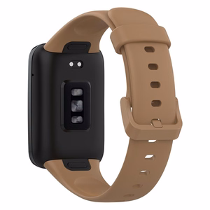 СИЛИКОНОВЫЙ РЕМЕШОК MI BAND 7 PRO/ M7 PRO (3). КОРИЧНЕВЫЙ