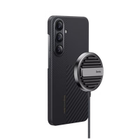 Benks Montage Magnetic Armor Air Kevlar Ümbris 600D (M040) jaoks Samsung Galaxy S24 must