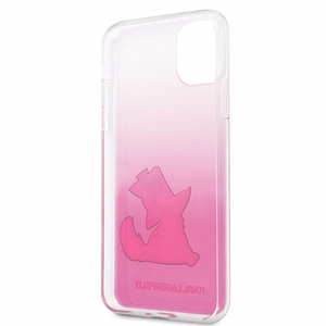 Karl Lagerfeld KLHCN65CFNRCPI iPhone 11 Pro Max kõva ümbris roosa Choupette Fun