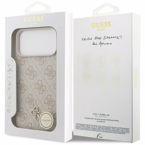 Guess 4G Small 4G and Classic MagSafe ümbris jaoks iPhone 17 Pro Max - roosa