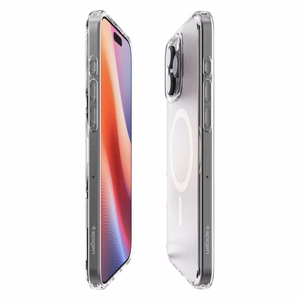 Spigen Ultra Hybrid Mag ümbris seadmele iPhone 16 Pro Max 6.9", MagSafe'iga, härmatis läbipaistev