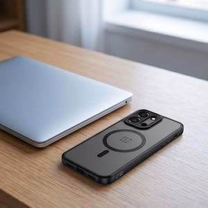 Tech-Protect Magmat MagSafe ümbris OnePlus Nord 6 jaoks, matt must