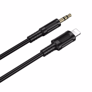 Borofone Kaabel AUX BL25 Nice - Lightning to jack 3,5mm - 1 metre must
