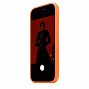 iPhone 17 Pro Silikoon Ümbris with MagSafe – Oranž