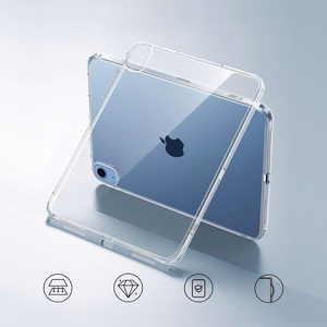 Гибридный чехол Tech-Protect FlexAir для iPad 10.9” 10 / 2022 / 11” 11 / 2025 - прозрачный