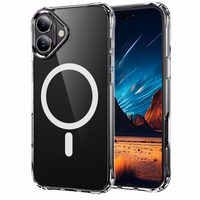 Perfectionists läbipaistev Mag Ümbris Apple iPhone 16 läbipaistev