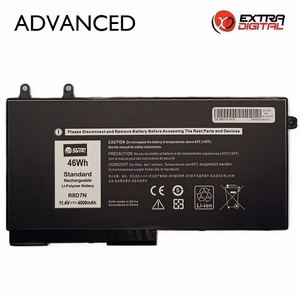 Sülearvuti aku DELL R8D7N, 4000 mAh, Extra Digital Advanced