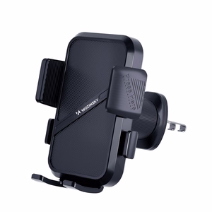 Must 3-in-1 autohoidik Wozinsky WUS-CF29 armatuurlauale, esiklaasile ja ventilatsiooniavasse