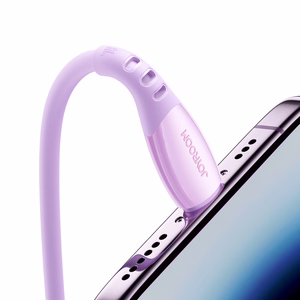 Joyroom S-A59 Vibrant Series 60W USB-C - USB-C Kaabel 1.2m - lilla
