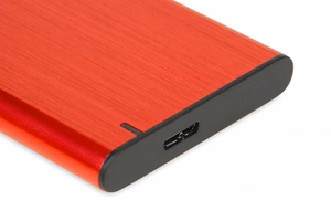 iBox HD-05 HDD/SSD ümbris punane 2,5"