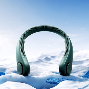 Jisulife Life3 kaasaskantav USB-kaelaventilaator, roheline