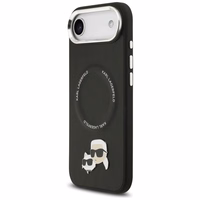 KARL LAGERFELD ümbris jaoks IPHONE 17 Air compatible with MagSafe KLHMP17MPSMLRKCK (PU K&C PINS) must
