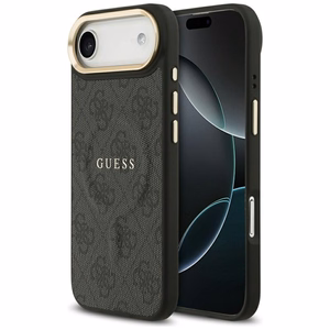 GUESS ümbris jaoks IPHONE 17 Air compatible with MagSafe GUHMP17MP4MSEGCK (PU 4G W/ Classic) must